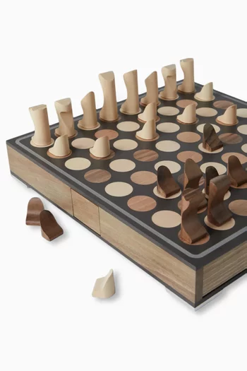 Chess & Draughts Set in Krion®