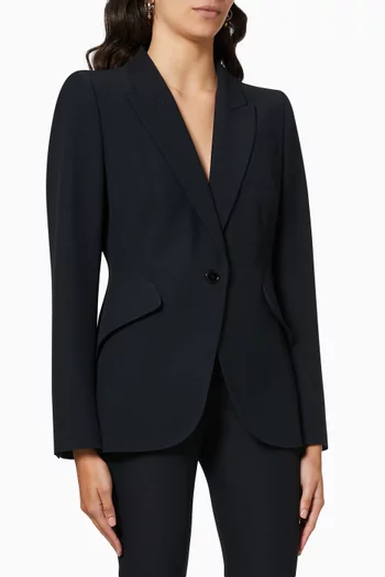 Leaf Crepe Jacket          