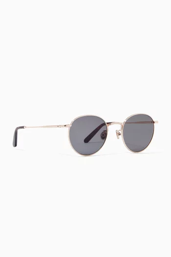 The Rochdale Eyeglasses in Stainless Steel