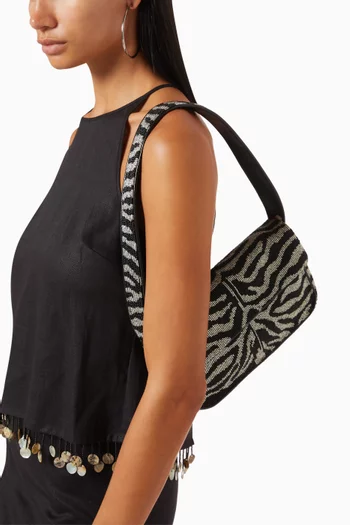 Tommy Beaded Shoulder Bag