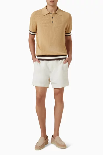 Quinn Polo T-shirt in Cotton-knit