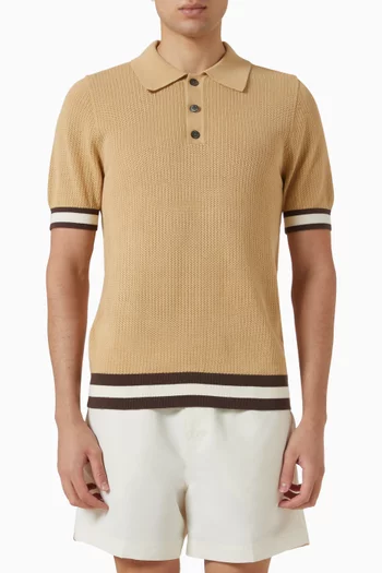 Quinn Polo T-shirt in Cotton-knit