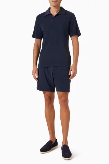 Faustino Polo Shirt in Cotton Terry