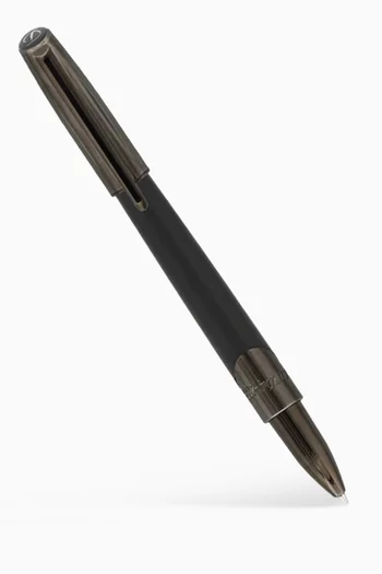 Gunmetal & Black Rollerball Pen
