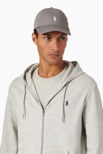 Logo Sports Cap in Cotton
