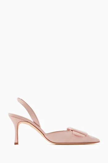Maysli 70 Slingback Pumps in Suede