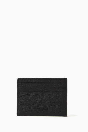 Card Case in Crossgrain Leather