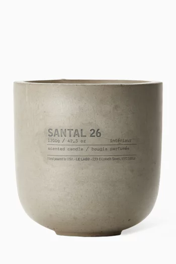Santal 26 Concrete Candle, 1200g