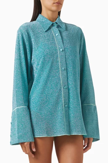 Lumiere Shirt in Metallic Lurex