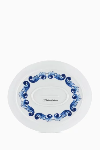 Blu Mediterraneo Platter in Porcelain