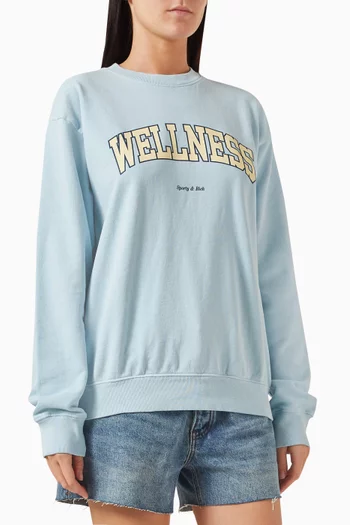 Wellness Ivy Crewneck Sweatshirt in Cotton