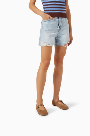 Bethany Ballet Flats in Suede