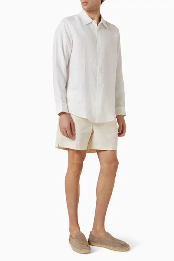 Slim-fit Shirt in Linen