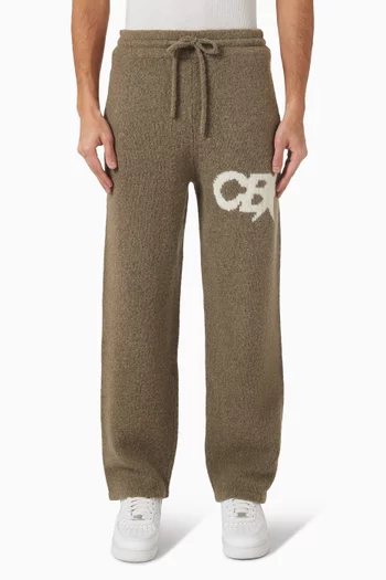 Logo Knit Pants in Merino-wool