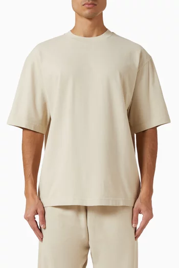 Crewneck T-shirt in Organic Cotton