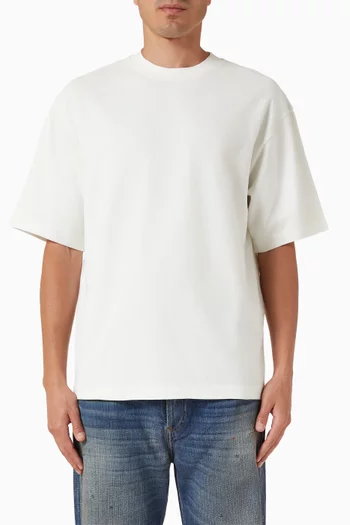 Crewneck T-shirt in Organic Cotton