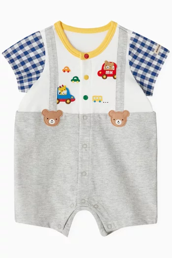 Overall & T-shirt Set in Cotton
