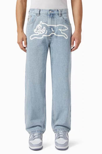 Running Dog Double Scoop Jeans