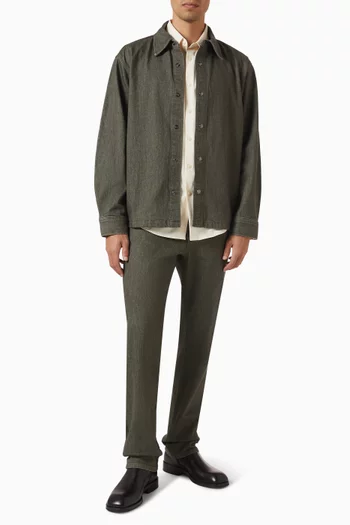 Sylvain Shirt in Structure Knit