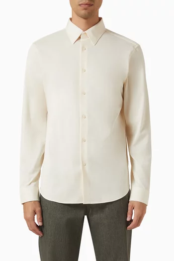 Sylvain Shirt in Structure Knit