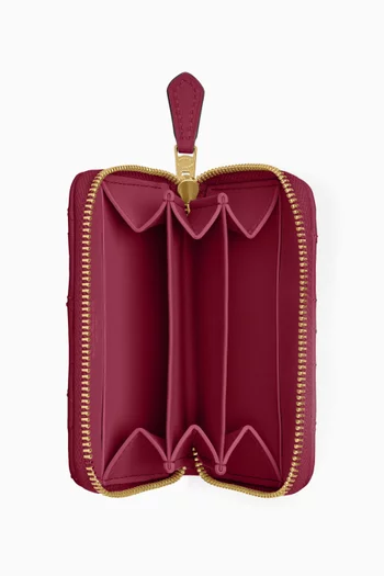 Card Case in Quilted Nappa Leather