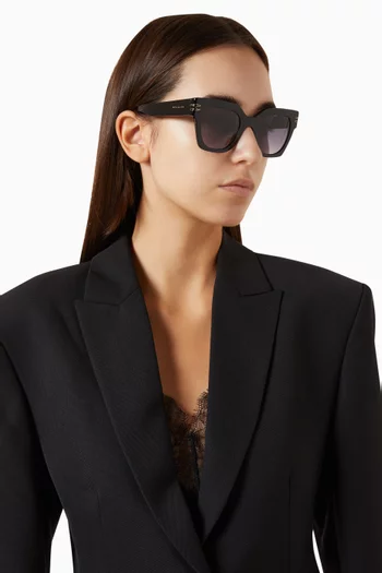 B.Zero 1 Square Sunglasses in Acetate