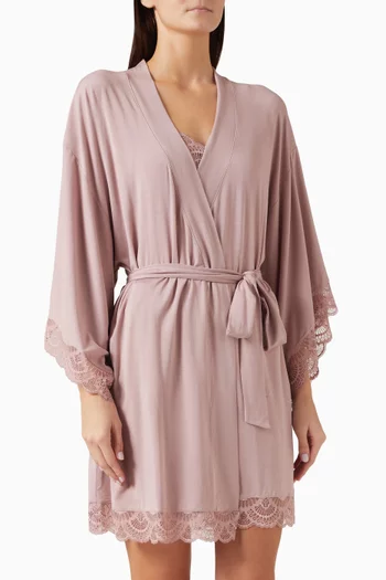 Mariana Short Robe in TENCEL™ Modal