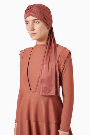 Self-tie Swim Turban
