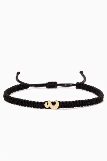 Ein Fabric Bracelet in 18kt Gold