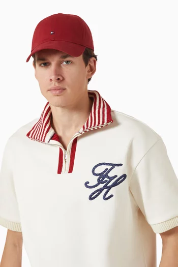 1985 Flag Baseball Cap in Cotton