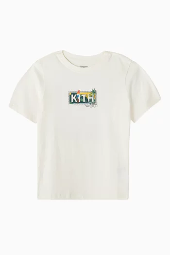 Novelty Logo Graphic T-shirt in Cotton