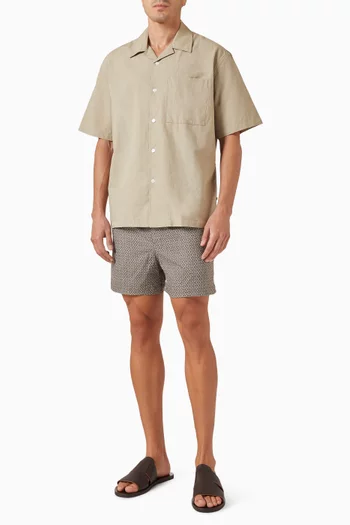Moses Printed Swim Shorts