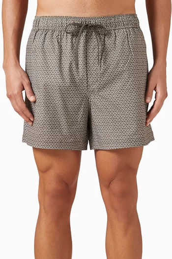 Moses Printed Swim Shorts