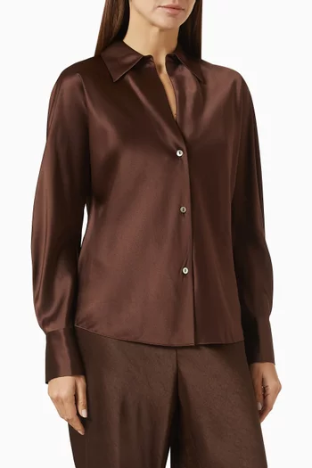 Bias Blouse in Silk