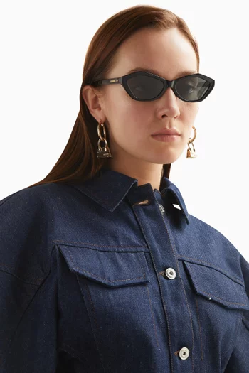 Les Lunettes Bambino Sunglasses in Acetate