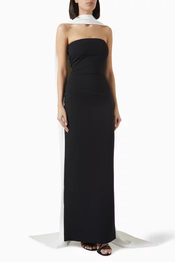 Ainhoa Scarf Maxi Dress