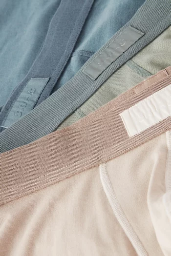 Cotton 5" Boxer Briefs, Set of 3