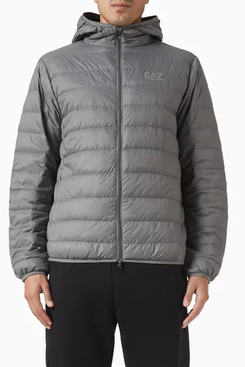Core Identity Packable Puffer Jacket in Nylon