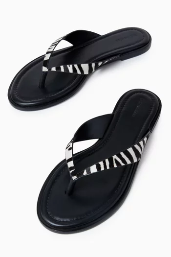 Jessie Thong Sandals in Leather