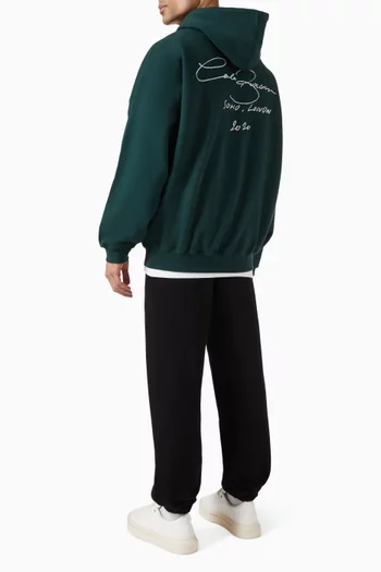Signature Logo Hoodie in Cotton-jersey