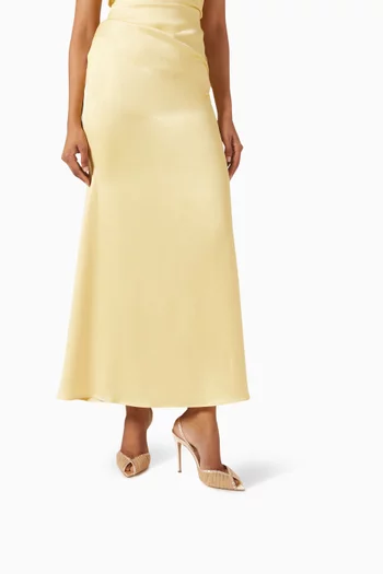 Katy 105 Slingback Sandals in Satin & Tulle