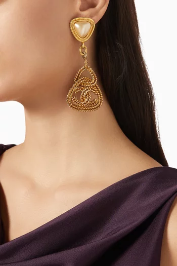 Studded Statement Earrings