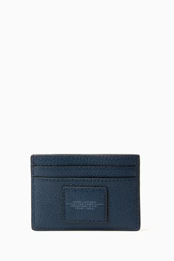The Card Case in Grained Leather