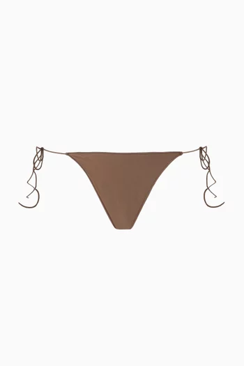 The C Bikini Briefs in Recycled-nylon
