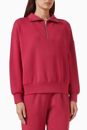 Hawley Half-zip Sweatshirt in DoubleSoft®