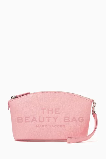 The Beauty Bag in Leather