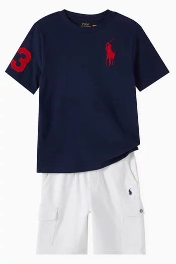 Polo Pony T-shirt in Cotton