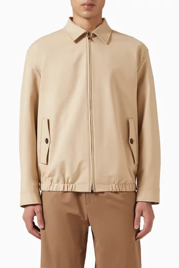 Bomber Jacket in PIma Cotton Blend