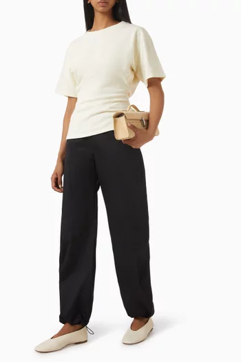 Eero Cinched T-shirt in Cotton