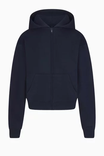 Cotton Fleece Classic Zip-up Hoodie